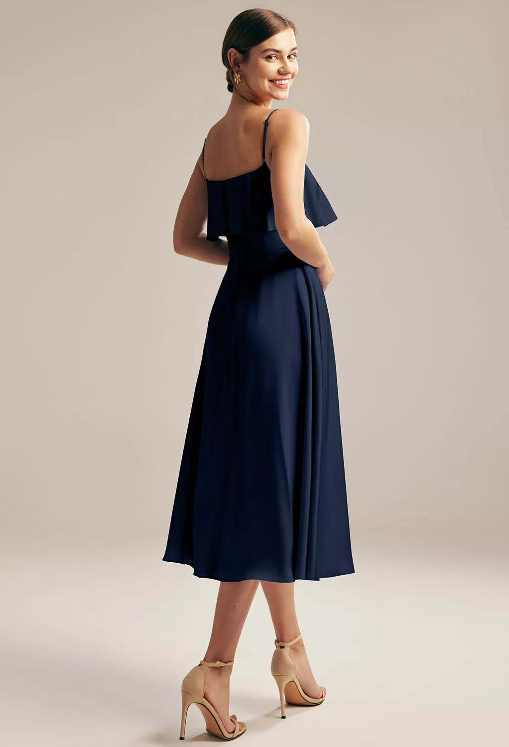 AW Morza Dark Navy  Spring Wedding Guest Dresses